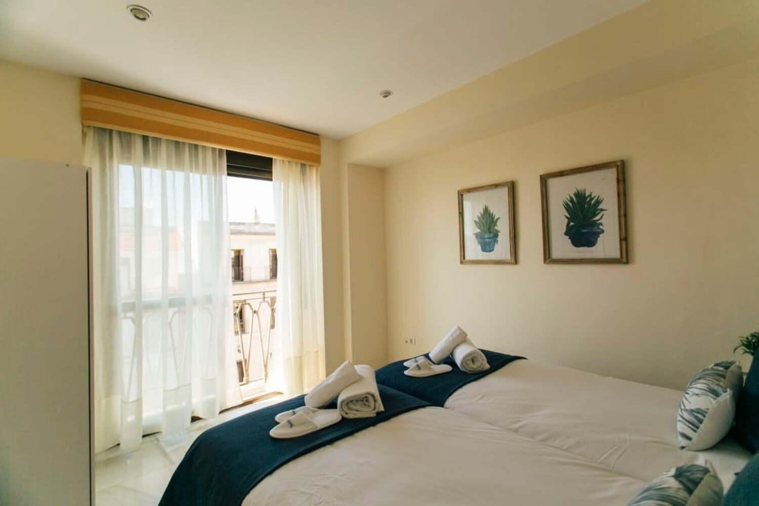 Ferienwohnung Wide And Bright- 3Bd 2Bth- Arenal Sevilla Exterior foto
